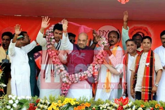 Only Modi model of development can lead Tripura to progress: Amit Shah